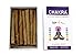 Chakra Herbal Cigarettes - Carton (10 Packs) - Tobacco-Free, Nicotine-Free - All Natural Vanilla Flavored