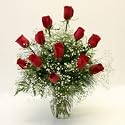 One Dozen Red Roses - Premium