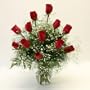 One Dozen Red Roses - Premium