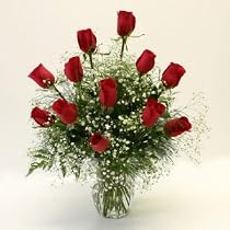 One Dozen Red Roses - Premium