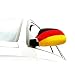 Au�enspiegelflagge f�r PKWs, Deutschland-Fahnen Design,
