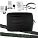 5 in 1 Bundle for Amazon Kindle 2 Includes: Black Deluxe Cube Carrying Case, Car Charger, Travel Charger, Courage*Wisdom Neck Strap, and Screen Guard!!!(not for kindle 1)