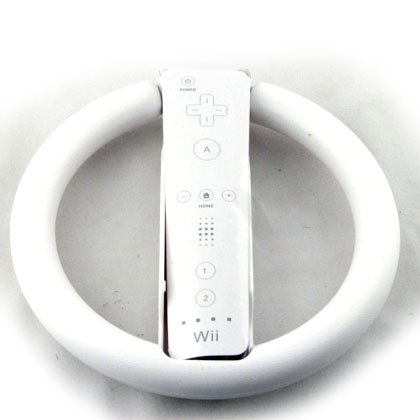 Nintendo Wii Steering Wheel Racing Driving Drifting