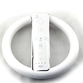 Nintendo Wii Steering Wheel Racing Driving Drifting