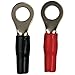 Install Bay IB4GNRT-50 4 Gauge Nickel Ring Terminals, 50-Pack