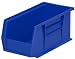 Akro-Mils 30230 Plastic Storage Stacking AkroBin, 11-Inch by 5-Inch by 5-Inch, Blue, Case of 12