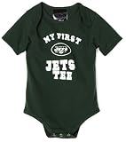 NFL Infant/Toddler Boys' New York Jets "My First Tee" Onesie (Green, 12 Months)