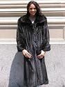 CLASSIC RANCH MINK FUR COAT sz10 #26101