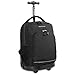 J World New York Sunny Rolling Backpack, Black, One Size
