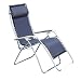 Faulkner XL Recliner Navy Padded with Padded Arms