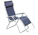 Outdoor Living : Faulkner XL Recliner Navy Padded with Padded Arms
