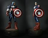 MARVEL EXCLUSIVE BOWEN METALLIC ULTIMATE CAPTAIN AMERICA STATUEIMAGE
