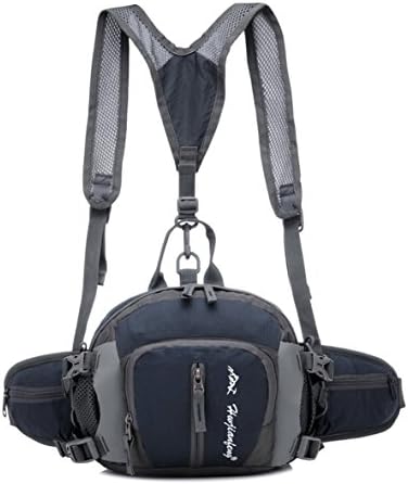 Outdoor Pockets Multi-function Men and Women Climbing Travel Backpack Shoulder Riding Articles Sports Bag (black)