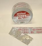 Nashua 324A Cold Weather Premium Foil Tape: 2-1/2 in. x 60 yds. (Silver)