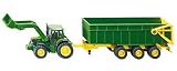 Siku - John Deere Tractor/Loader & Trailer 1:87 Scale