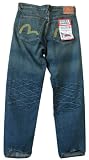 AUTH. NWT $495+ EVISU EV Genes Jeans JE04YEL Size 42