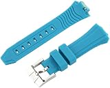 TechnoMarine S1453135L Cruise Long Size Turquoise Silicone Strap Cruise 45mm Watch Strap
