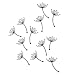 Umbra Pluff Wall Decor, Set of 12