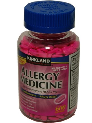 Kirkland Signature Allergy Medicine, Mini-Tab, 400 Count