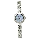 Valentino Rudy バレンチノ ルーディー アナログクォーツ式 時計 VR540 ブルーシェル文字盤/シルバーベルト レディースウォッチ