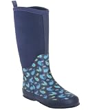 Capelli New York Sophisticated Paisley Printed Ladies Neoprene Rain Boot