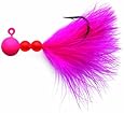 Eagle Claw Salmon/Steelhead Jig, Flo Pink, 1/4-Ounce