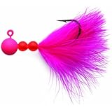 Eagle Claw Salmon/Steelhead Jig, Flo Pink, 1/4-Ounce