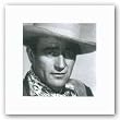 John Wayne, 1943 by Anonymous 13.5"x13.5" Art Print Poster