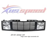1988-98 Chevrolet C10 Range Rover Black Chrome Style Grille by U.S. Speed
