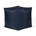 BAR B CUBE Beanbag Stool NAVY - Outdoor & Indoor use (water resistant)