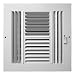 GREYSTONE HOME PRODUCTS LLC ABSWWH488 4-WAY CEILING DIFFUSER 8x8 - WHITE