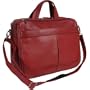 Royce Leather Ladies Laptop Brief - Red