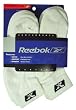 Reebok Cushion Quarter White with Black 6-Pack (Women)