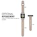 MoKo Apple Watch Band Series 1 Series 2, Soft Silicone Replacement Sports Band for 42mm Apple Watch 2015 & 2016 All Models, WALNUT (Not fit 38mm Versions)