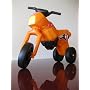 superMOPI Toddler Motorbike Ride-on Toy - orange XL size