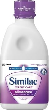 Similac Alimentum Hypoallergenic Formula with Iron, DHA/ARA, Ready to Feed, 1-Quart (Pack of 6) Similac Alimentum Hypoallergenic Formula with Iron, DHA/ARA, Ready to Feed, 1-Quart (Pack of 6)