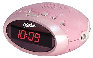 Amazon.com: Barbie Alarm Clock Radio BE-622: Home & Kitchen