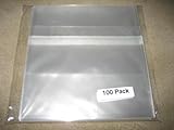 100 OPP Plastic Bag for Standard CD Jewel Case (Standard CD Jewel Case Plastic Wrap)