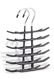 Chrome Tie & Belt Hangers (Set of 2)