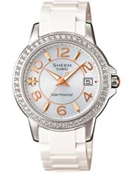 Casio SHE-4026SB-7ADR Ladies SHEEN Solar Powered Watch