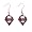 Philadelphia Phillies Dangle Logo Earring Set Mlb Charm Gift Image #1