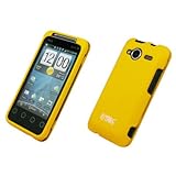 EMPIRE Yellow Rubberized Snap-On Cover Case for Sprint HTC EVO Shift 4G