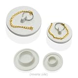 Buy 2pc Fit-All Rubber Drain Stopper Plugs Large & Small Bathtub Sink by Handy Helpers
