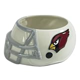 Pack of 2 NFL Arizona Cardinals Multi-Functional Mini Ceramic Helmet Bowls 5"