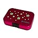 YUMBOX Leakproof Bento Lunch Box Container (Parisian Pink) for Kids with Glow-in-the-dark Stars!