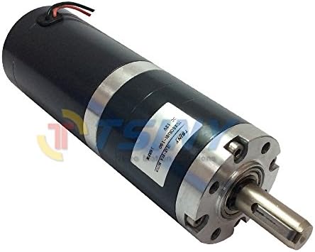 TSINY 50mm 12 Voltage 16r/min Electric DC Planetary Geared Motor with 12mm Out Shaft