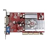 New ATI Radeon 9600 XT 9600XT 256MB DDR AGP 8X Video Card with VGA, DVI-I & TV-out Support Dual head
