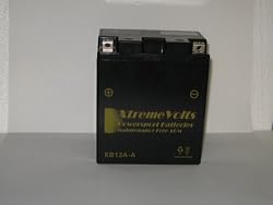 Xtreme Volts Sealed AGM Battery XB12A-A, Replaces YB12A-A