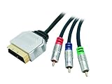 Home Cinema Anschlusskabel, Scart auf 3x Cinch (RGB), 5m