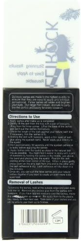 Dollirock Eyelashes, Burlesque Red Diamonte 509